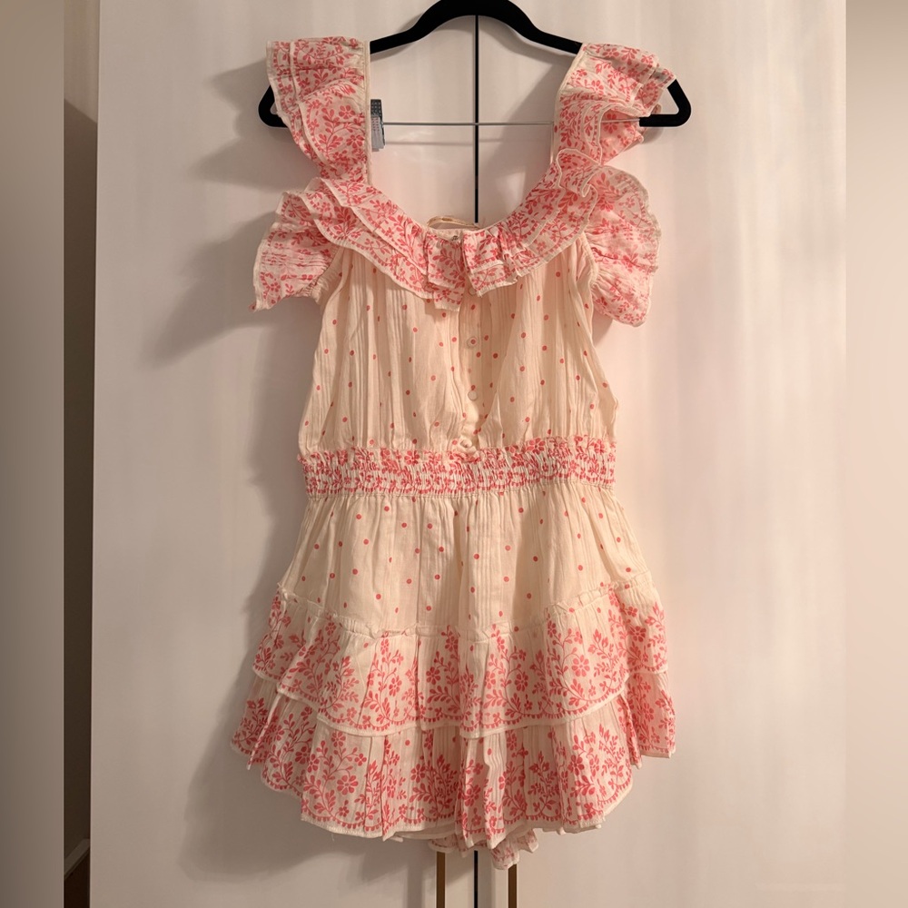 LoveShackFancy Gauze Mini Dress